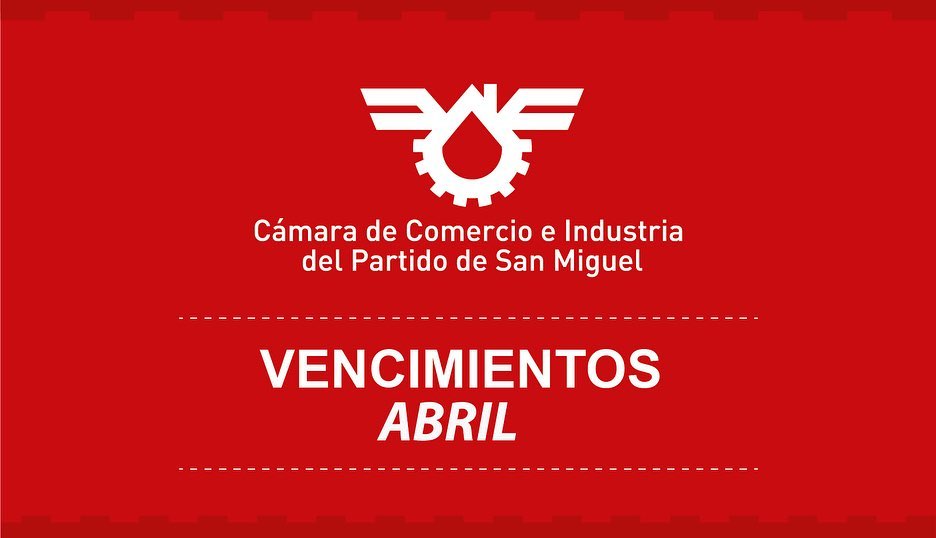 VENCIMIENTOS DE ABRIL