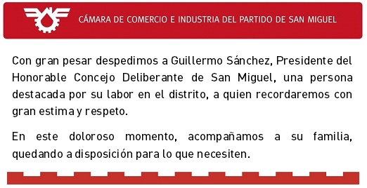 Despedimos a Guillermo Sánchez