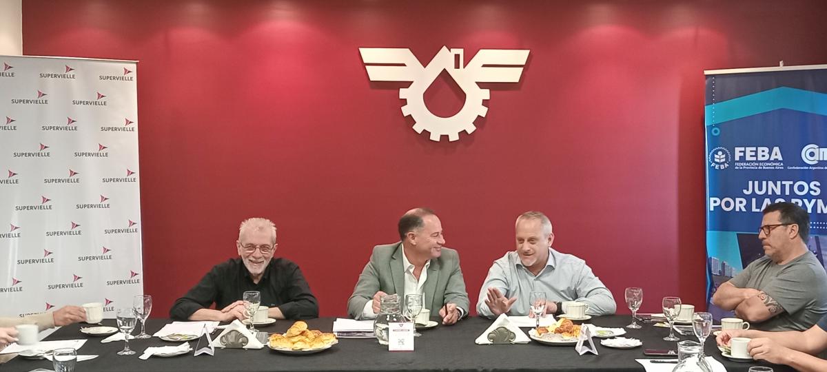 Desayuno para comerciantes locales