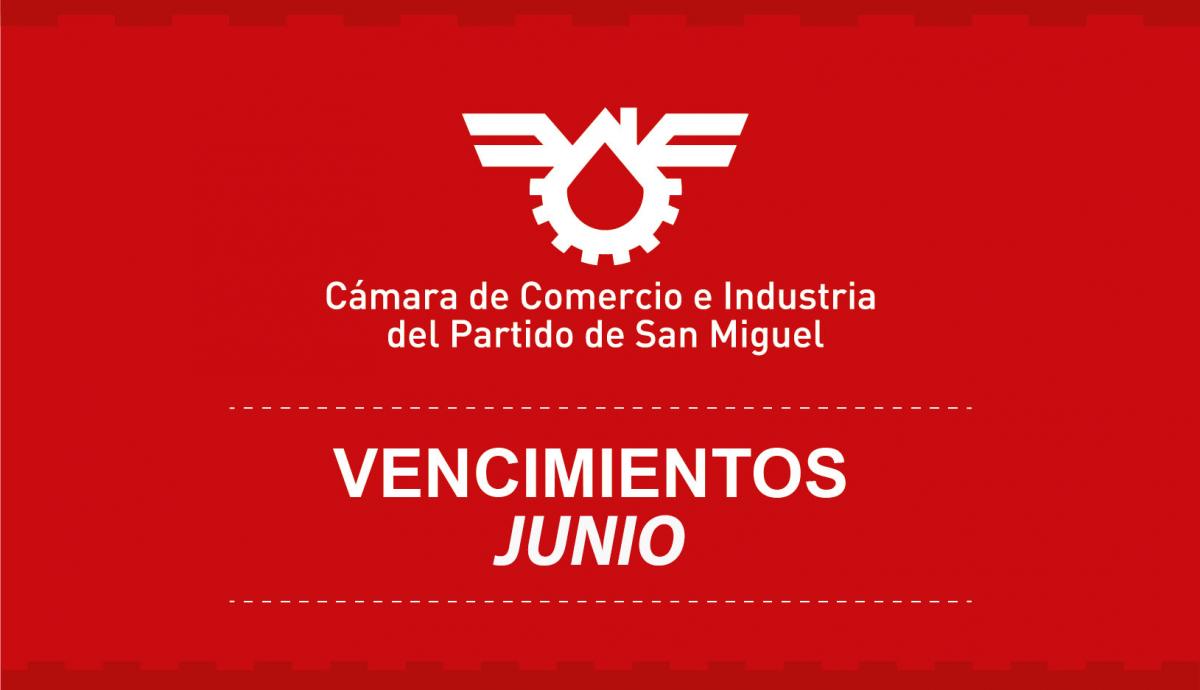 Vencimientos Junio