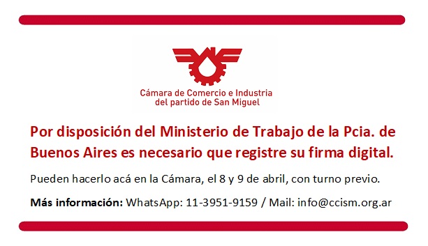 Procedimiento para obtener el certificado de firma digital